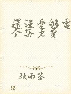 还没爱够电视剧全集免费