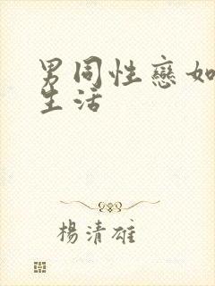 男同性恋如何性生活