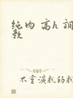 纯肉 高h 调教