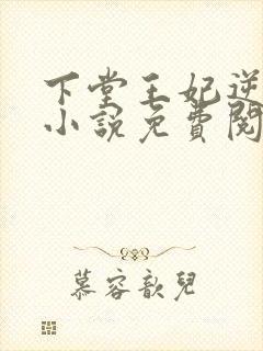 下堂王妃逆袭记小说免费阅读全文