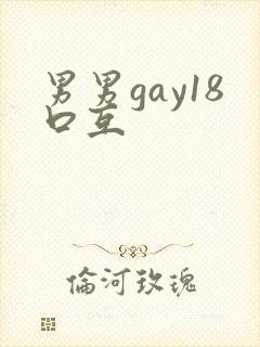 男男gay18口互封面