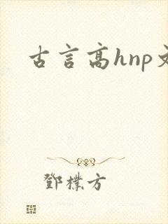 古言高hnp文