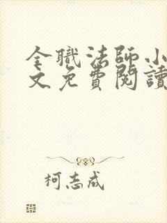 全职法师小说全文免费阅读无弹窗