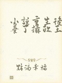 小说重生后我娇养了摄政王小说