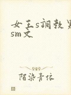 女王s调教男奴sm文