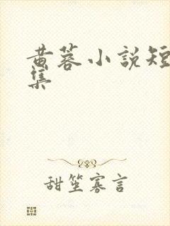 黄蓉小说短篇合集