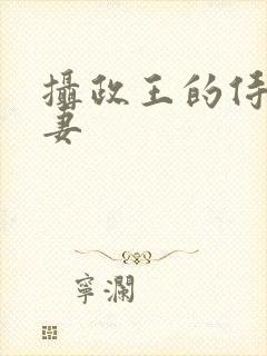 摄政王的侍爱逃妻封面