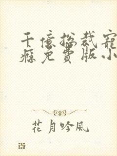 千亿总裁宠妻上瘾免费版小说封面