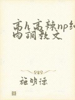 高h高辣np纯肉调教文