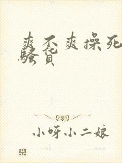 爽不爽操死你个骚货