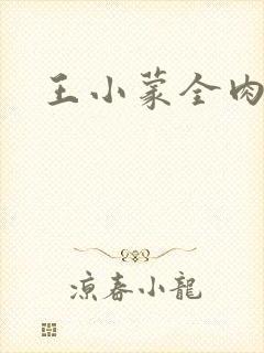 王小蒙全肉h文