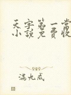 天字第一当有声小说免费收听