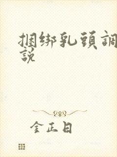 捆绑乳头调教小说