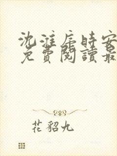 沈淮序时安小说免费阅读最新章节