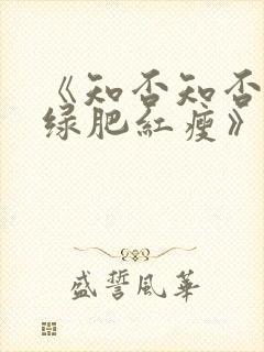 《知否知否应是绿肥红瘦》在线观看