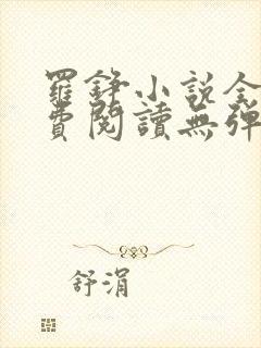 罗铮小说全文免费阅读无弹窗封面