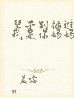 儿子别插进来,我是你妈妈小说