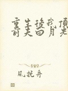 重生后我顶替了前夫白月光完结版