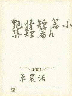 艳情短篇小说合集短篇h