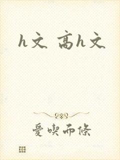 h文 高h文封面