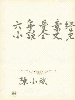 六年爱意终成恨小说全文免费阅读