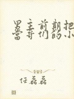 男主前期把女主当哥们的小说