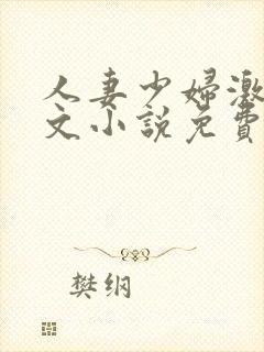 人妻少妇激情辣文小说免费阅读