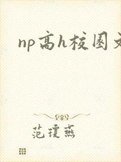 np高h校园文封面