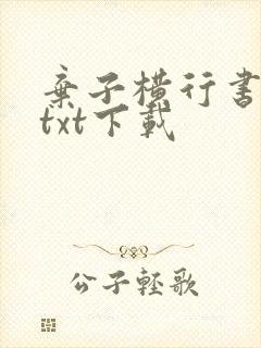 弃子横行书包网txt下载