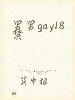 男男gay18禁