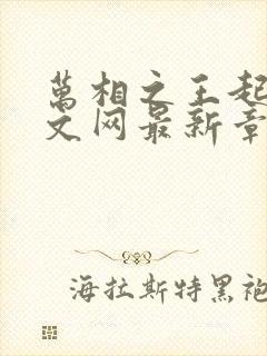 万相之王起点中文网最新章节封面