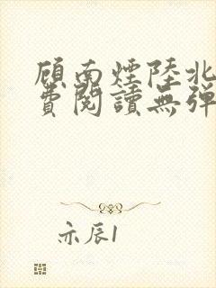 顾南烟陆北城免费阅读无弹窗