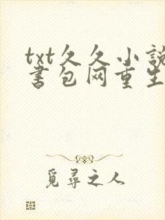 txt久久小说书包网重生小说