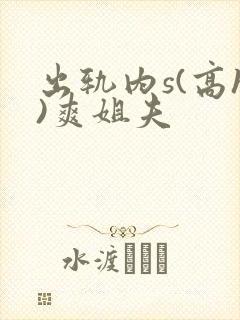 出轨内s(高h)爽姐夫封面
