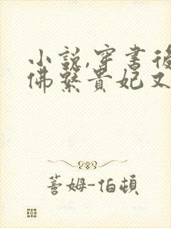 小说,穿书后,佛系贵妃又剧透了