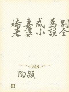 娇妻成为别人的老婆小说全文阅读免