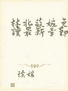 林北苏婉免费阅读最新章节