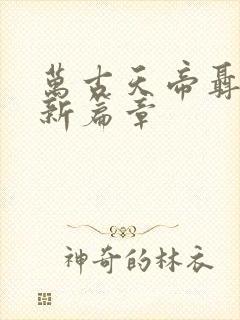 万古天帝聂天最新篇章