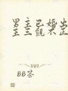 男主已婚出轨女主三观不正小说