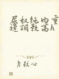 尿奴纯肉重口改造调教高h