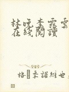 林晚李霖云小说在线阅读