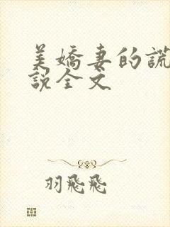 美娇妻的谎言小说全文