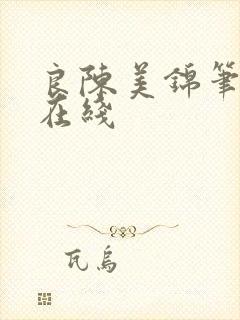 良陈美锦笔趣阁在线