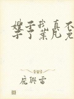 嫂子我真不是傻子了叶凡免费阅读全文小说