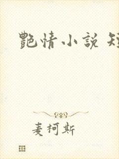 艳情小说 短篇