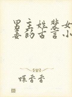 男主姓裴女主姓姜的古言小说封面