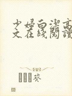 少妇白洁高义全文在线阅读