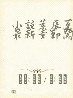 小说叶辰夏若雪最新章节阅读