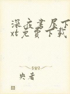 深夜书屋下载txt免费下载封面