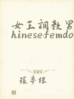 女王调教男奴chinesefemdom